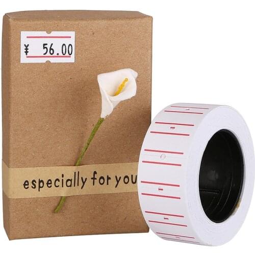 400Labels/roll White Self Adhesive Price Label Tag Sticker Office Retail Store Discount Price Tag Multi Discount Stickers