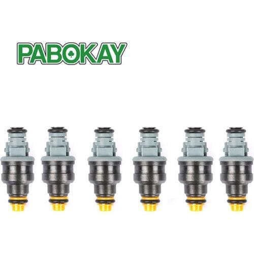 6 pieces X Genuine New Fuel Injector 1600cc 152lb/hr For Mazda RX7 Chevy 0280150842 0280150846