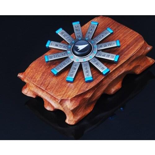 Anime Fingertip Gyro Truth Adventure Fingertip Gyro Finger Truth Gyro Drinking Gyro Electroplate Weapon Alloy Metal