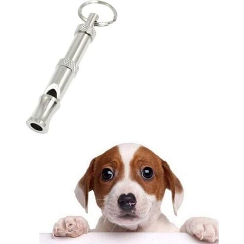 Puppy Pet Dog Whistle Two-tone Ultrasonic Flute Stop Barking Sound Repeller