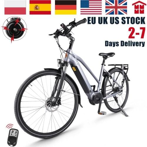 36V Bike Electric Power 7-speed City Commueter Electric Bicycle Lithium Battery Front Shock Absorber Electric Car 28 inch