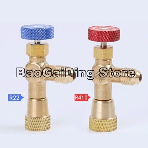 HS-1221 HS-1222 HS-1223 Air Conditioning and Liquid Safety Valve R410A Refrigerant Plus Liquid Safety Valve R22 Gasket