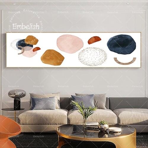 Embelish Abatract Color Nordic Style Fashion Wall Art Posters For Living Room HD Canvas Paintings Modern Home Decor Pictures