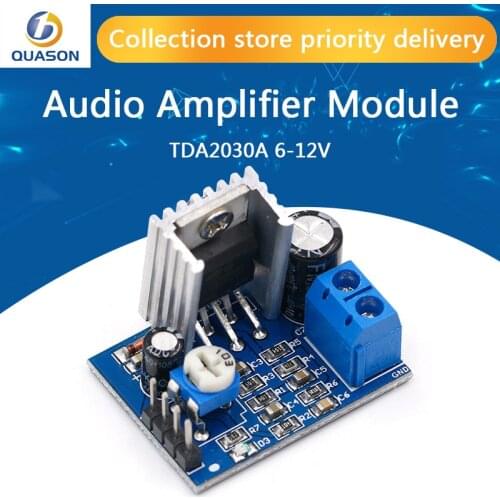 TDA2030 Module Power Supply TDA2030 Audio Amplifier Board Module TDA2030A 6-12V Single