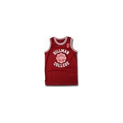 Mens Movie Basketball Jersey #9 Wayne Quick-drying Breathable Basketball Jersey Sportswear S-3XL