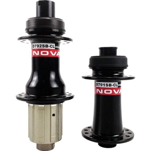 Novatec D791SB-CL D792SB-CL MTB Hubs 791 792 Center Lock XC CX Bike Wheel Road Disc Brake J-hook Hub SHN 9 10 11s XD 12 Speed