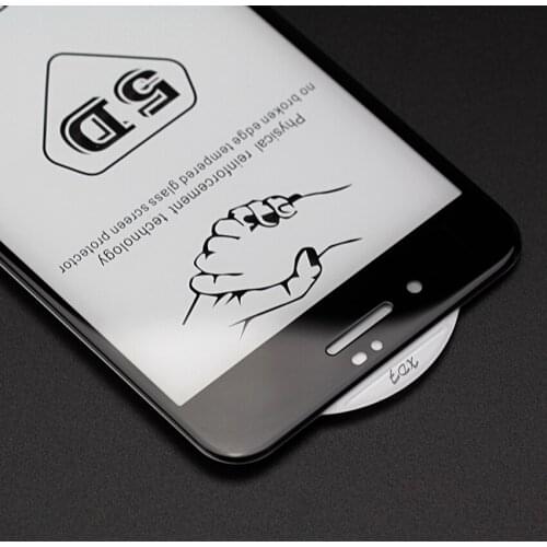 New 5D 9H Full Cover Tempered Glass for iPhone 11 pro max X 6 6S 7 8 Plus Screen Protector Protective Film For iPhone XS Max XR