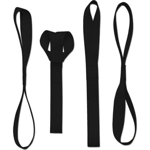 4pcs 18" Soft Loops Tie Down Straps 1900lb Heavy Duty 2500lb Workload for Motorcycle UTV/ATV Snowmobile