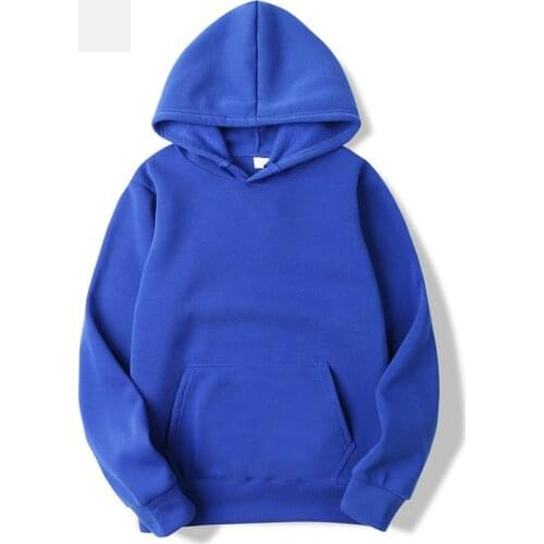 Long Sleeve Hoodie Sweatshirt 2021 Brand Mens Hoodies Sweatshirts Leisure Pullover for Male Solid Color