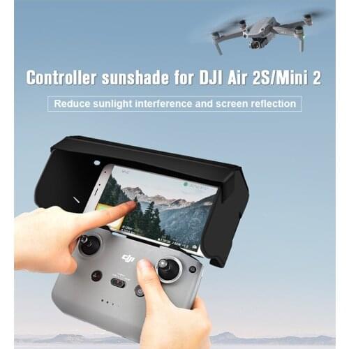 Mavic Air 2S Controller Sunshade Smartphone Sun Hood Foldable for DJI Mini 2 Drone Remote Control Sunhood 4.4-7 in Mobile Phone