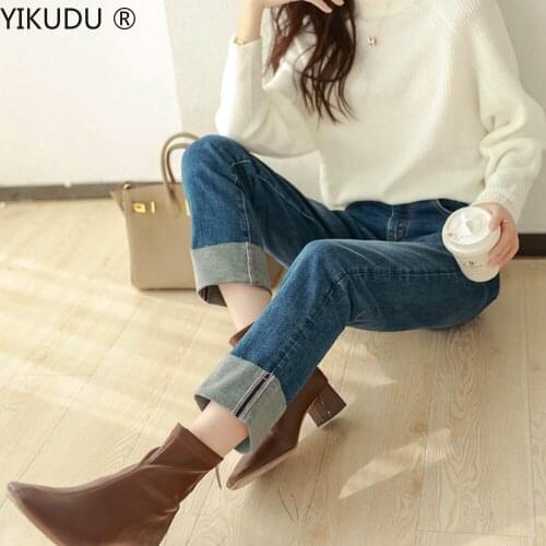 Женские высокие джинсы Yikudu China At AliExpress