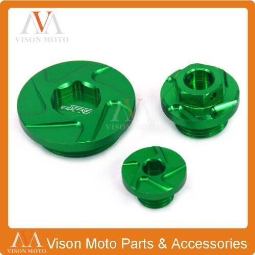 Billet Engine Timing Oil Plug Cover Screw For Kawasaki KX250F KXF250 11-16 KX450F KXF450 09-16 KLX450R 08-15 MX Enduro Motard