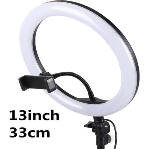 10inch 13inch USB charger Selfie Ring Light Flash Led Camera Phone Photography lighting Photography for Smartphone Studio tiktok