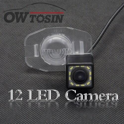 12 LED light Car Reverse Rear View Camera For Toyota Corolla Altis E150 2010~2013 Alphard/Vellfire MK2 ANH20 2008~2015 parking