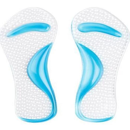 400Pairs/lot Non-Slip Women Gel Arch Support Anti-slip Massaging Metatarsal Cushion Foot care tool