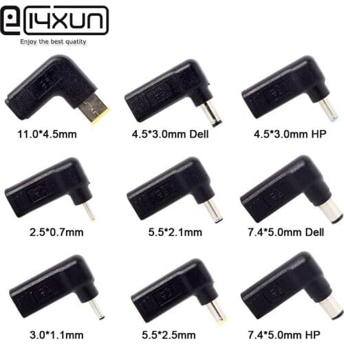 Laptop Power Adapter Connector Dc Plug USB Type C Female to Universal Male Jack Converter for Hp Dell Asus Acer Lenovo Notebook