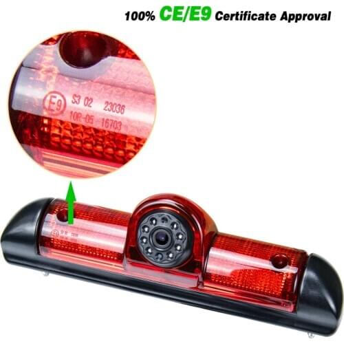 Misayaee E9 HD 3rd Brake Light Car Rear View Camera for Citroen JUMPER III Relay 35 FIAT DUCATO X250 Peugeot BOXER III 2006-2019