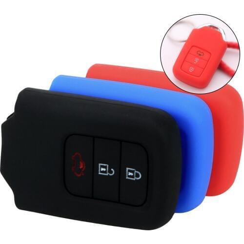 Key Bag 3 Button Car Silicone Rubber Key Protector Cover Car Key Cover Case Car Styling Remote Key For Honda Civic