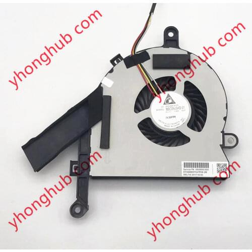 Delta Electronics BSC0905HD-01 DGY DC 5V 0.80A 4-Wire Bare Cooling Fan