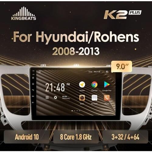 KingBeats head unit For Hyundai Rohens Genesis 2008 - 2013 Android Octa-Core HU 4G Car Radio Multimedia Video Player Navigation GPS no dvd 2 din 2din Double Din Car Stereo
