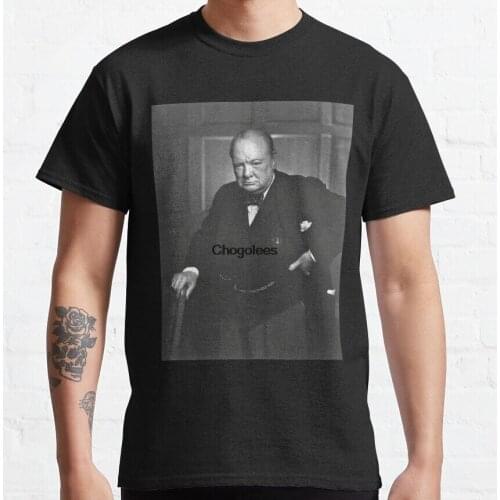 Men Tshirt Winston Churchill Women t shirt