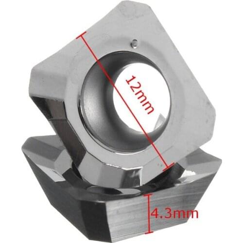 New Arrival 1/10PcsCNC Carbide Blade For Aluminum Hard Alloy 12mmX 12mmSEHT1204AFFN-X83 H01 /SEHT43AFFN-X83 H01