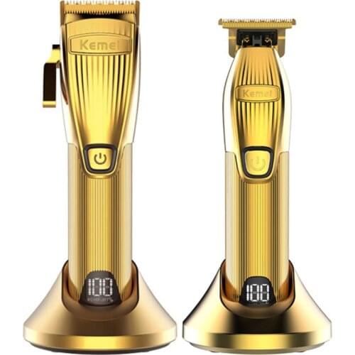 Original barber shop professional hair trimmer for men electric beard trimmer rechargeable clipper hair cutting machine set