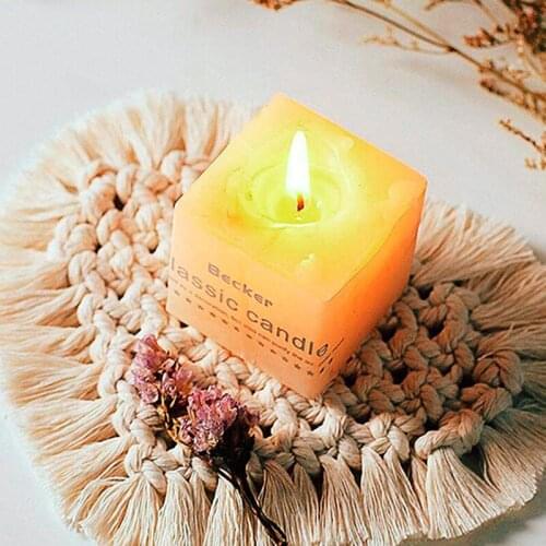 Pastoral Hand-woven Coasters Insulated Placemat Table Mats New Design Placemat Bowl Mats Coasters Kitchen Decoration Accessories