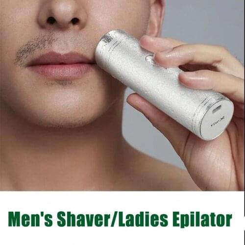 Portable Mens Shaver Mini Hair Clipper Professional Beard USB Rechargeable kemei Cordless Electric Shaver Trimmer For Men