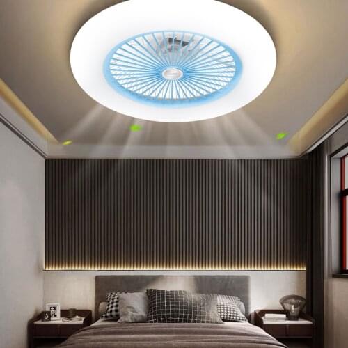 Ceiling Fan with Lighting Fan Lamp Ceiling Light with Remote Control APP Control Adjustable 3 Wind Speed Dimming for Living Room