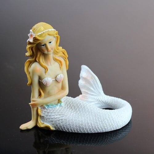 DIY Silicone Candle Mold 3D Mermaid Craft Handmade Soap Mould