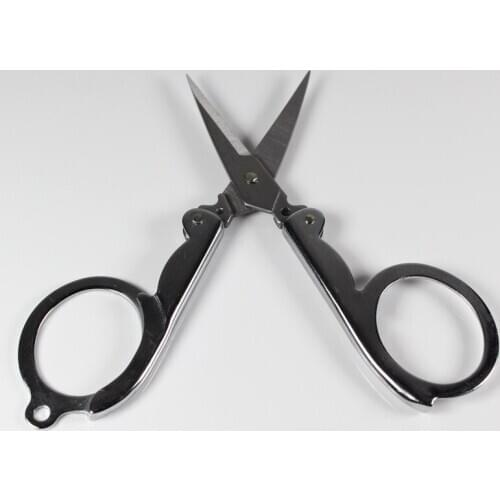 Travel folding scissors scissors stainless steel scissors easy to carry super sharp scissors Classic