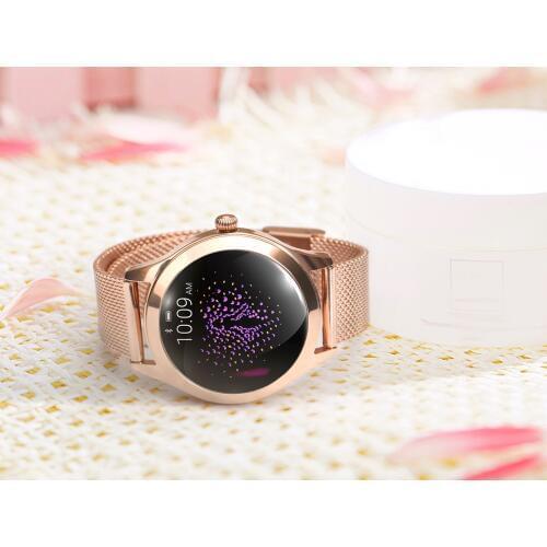 RGTOPONE KW10 Ladies Smart Watch Delicate IP68 Waterproof Female Physiological Reminder Real-time Notification Push Wristwatch