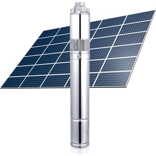 500 Watt Solar Water Pump, Agriculture Brushless Submersible Deep Well Solar Pump for irrigation borewell BMP516
