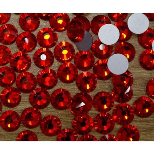 144pcs ss40 lt saim color Top quality Largest size Flat back Non hotfix rhinestones 8mm glue on crystal super shine glass