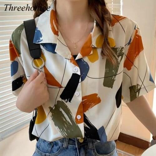 Женские модные рубашки Threehonlee China At AliExpress
