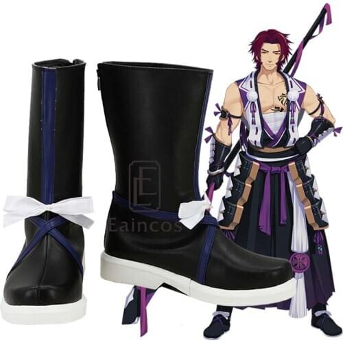 Touken Ranbu Online Tonbokiri Boots Cosplay Party Shoes Custom-made