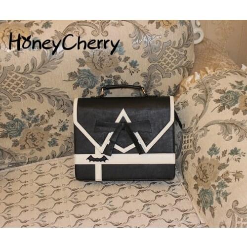 Japanese Girls' College, Wind Bow Embroidery, Jk Uniform, Shoulder Bag Lolita Bag. Backpack Women