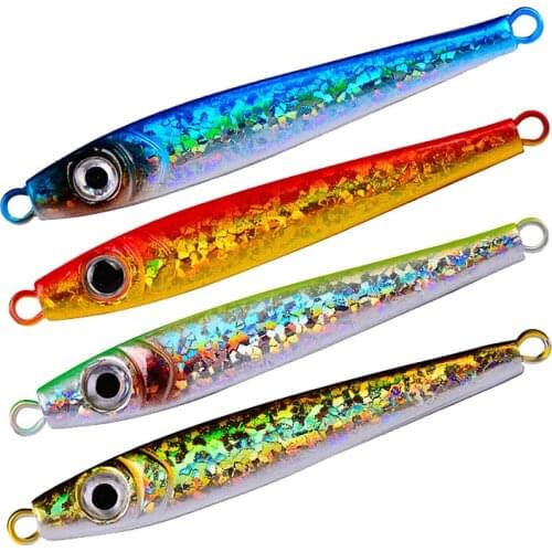 YUCONG 4Pcs/lot Metal Casting Jigs 36g Shore Drag Cast Jigging Spoon Slow Fishing Lures Artificial Isca Fish Hard Baits Tackle