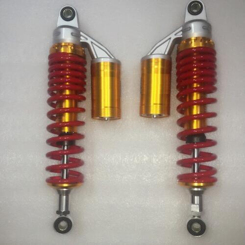 340mm 14'' 8mm spring Motorcycle Rear Shocks Absorbers Suspension for Honda/Yamaha/Suzuki/Kawasaki/Dirt bikes/Gokart/ATV