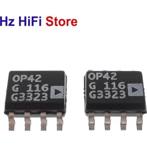 2PCS OP42 OP42G OP42GS High Speed Fast Settling Precision Operational Amplifier OP42GS-REEL SOP8