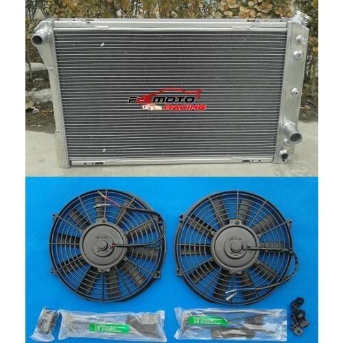 Racing Aluminum Radiator 3 Row +FAN For Chevy Camaro/Pontiac Firebird/Trans Am 1982-1992 83 84 85 86 87 88 89 90 91 92