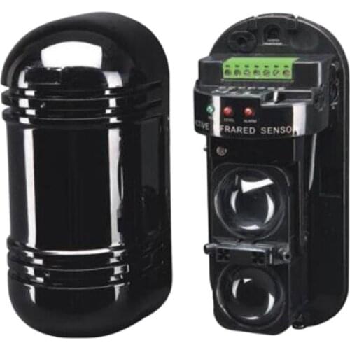 40 meters IR beam detector beam sensor Wired ABT-40 Alarm Dual Beam Photoelectric Infrared LED Detector Tamper Alarm Output