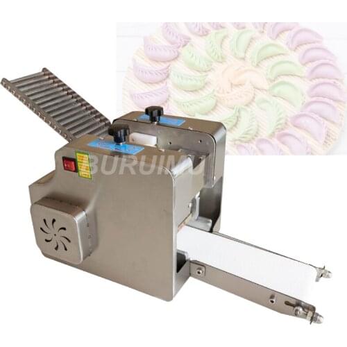 Automatic Square Wonton Skin Forming Machine Round Dumpling Wrapper Maker Jiaozi Skin Manufacturer