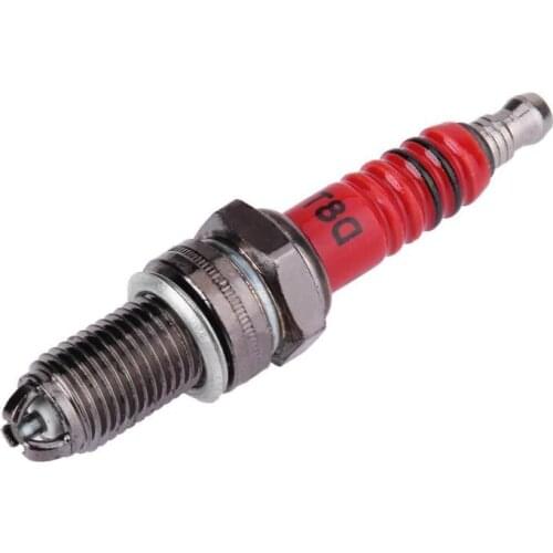 Car Accessories D8TC High Performance 3-Electrode Motorcycle Spark Plug for Honda for Yamaha D8EA D8RC DR8EA D7EA T2197 Useful