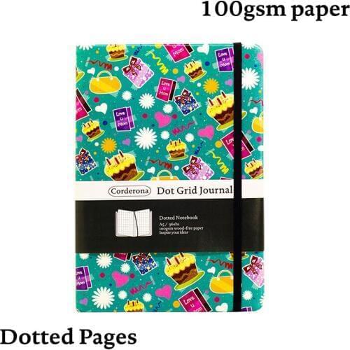 Love U Mom A5 Dotted Notebook Dot Grid Journal Hard Cover 100gsm Travel Planner Diary