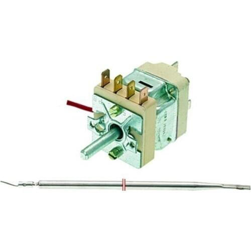 EGO 55.10639.800 SINGLE PHASE FRYER THERMOSTAT WITH SHAFT SWITCH 90-185 DegC 16A
