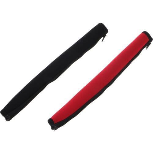 Headset Headband Cushion Pads Bumper Cover Zipper Replacement for Meizu HD50 HIFI Headphones