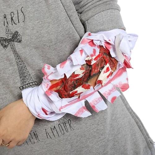 Halloween Ghost Festival Blood Bandage Cap Scary Party Scene Props Horror Bar House Toys Decoration Haunted House Scary