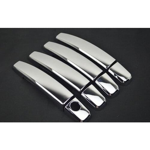 OKC Chrome Exterior Door Handles Covers For Chevrolet Lacetti Optra Daewoo Nubira Suzuki Forenza Holden Viva Stickers